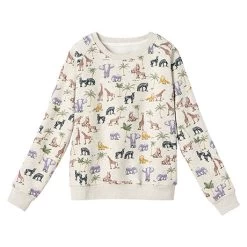 Safari Crewneck Sweatshirt Or Zip-Front Hoodie -Fashion Paradise HBQ912 SW