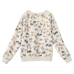 Safari Crewneck Sweatshirt Or Zip-Front Hoodie -Fashion Paradise HBQ912 SW a