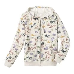 Safari Crewneck Sweatshirt Or Zip-Front Hoodie