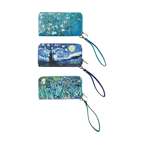 Van Gogh Zip Around Wallet 1 Van Gogh Zip Around Wallet