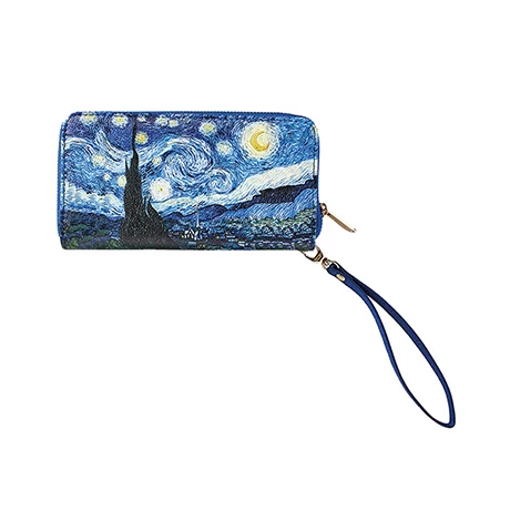 Van Gogh Zip Around Wallet 5 Van Gogh Zip Around Wallet - Image 5