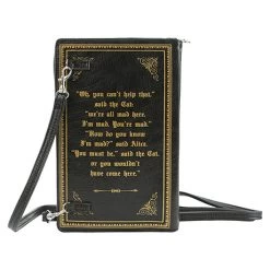 Literary Classics Crossbody -Fashion Paradise HBR292 VDR Alice Back