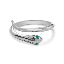 Sterling Silver Snake Ring