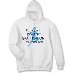 Participant Instant Gratification T-Shirt Or Sweatshirt -Fashion Paradise HBR591 HOODIE