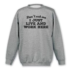 Don't Ask Me T-Shirt Or Sweatshirt -Fashion Paradise HBR601 S