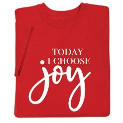 Today I Choose Joy T-Shirt Or Sweatshirt
