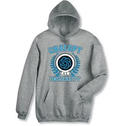 CHATGPT University T-Shirt Or Sweatshirt -Fashion Paradise HBR741 hoodie