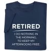 Retired T-Shirt Or Sweatshirt