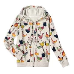 Count Your Chickens Crewneck Sweatshirt Or Zip-Front Hoodie