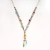 Double-Strand Silk Threaded Carnival Necklace