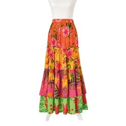 Tropicana Tiered Skirt