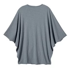 Jersey Slub Cocoon Cardigan -Fashion Paradise HBT402 BL back SIG0324