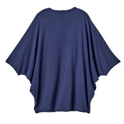 Jersey Slub Cocoon Cardigan -Fashion Paradise HBT402 NY back SIG0324