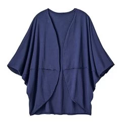 Jersey Slub Cocoon Cardigan -Fashion Paradise HBT402 NY front SIG0324