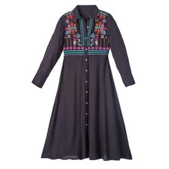 Cross Stitch Shirt Dress
