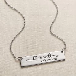 It Is Well With My Soul Necklace