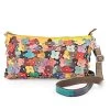 Field Of Flowers Leather Handbag