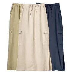 Long Cargo Skirt