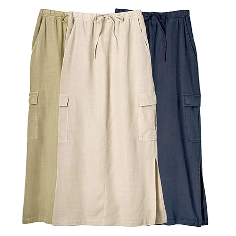Long Cargo Skirt 1 Long Cargo Skirt