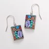 Firefly Amethyst Mosaic Earrings