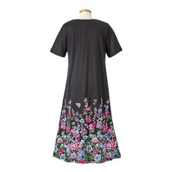 Garden Party T-Shirt Dress -Fashion Paradise HBT802 back SIG0124