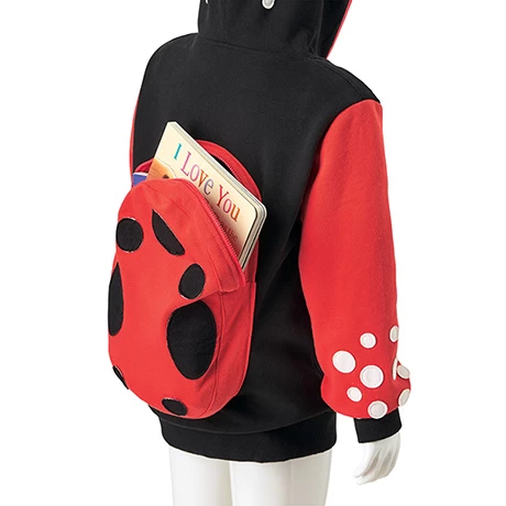 Turtle Or Ladybug Backpack Sweatshirt 6 Turtle Or Ladybug Backpack Sweatshirt - Image 6