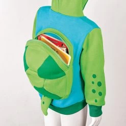 Turtle Or Ladybug Backpack Sweatshirt 9 Turtle Or Ladybug Backpack Sweatshirt -Fashion Paradise HBU282 TU detail SIG0124