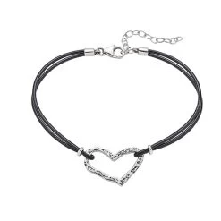 Love You More Heart Bracelet