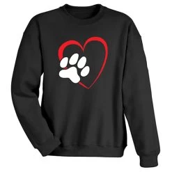 Dog Lover T-Shirt Or Sweatshirt 6 Dog Lover T-Shirt Or Sweatshirt -Fashion Paradise HBU461 SWT