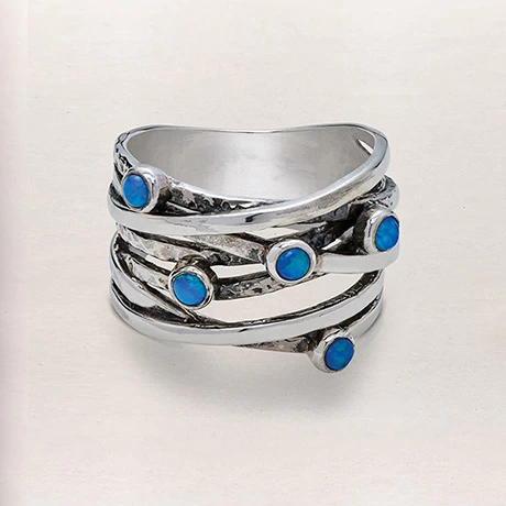 Opal Multi-Stone Ring 1 Opal Multi-Stone Ring