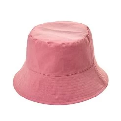Reversible Bucket Hat -Fashion Paradise HBU862 pink solid SIG324