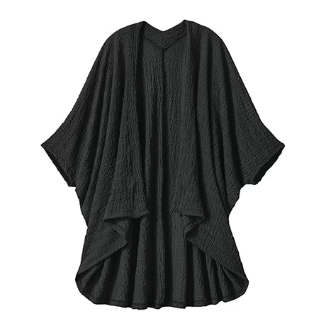 Textured Stretchy Cocoon Jacket 3 Textured Stretchy Cocoon Jacket - Image 3