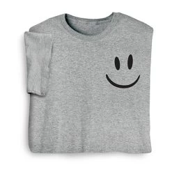 Smile Emoji T-Shirt Or Sweatshirt