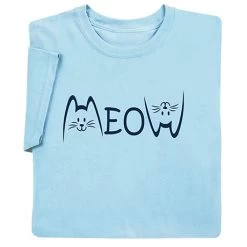 Meow T-Shirt Or Sweatshirt