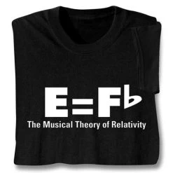 Music Theory Of Relativity T-Shirt Or Sweatshirt -Fashion Paradise HH8521 a