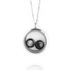 Moonglow Lovers In A Locket Necklace