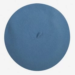 100% Wool Basque Beret 25 100% Wool Basque Beret -Fashion Paradise HX1662 Blue Brocade