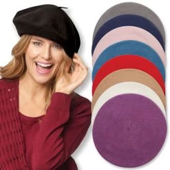 100% Wool Basque Beret
