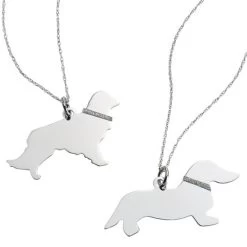 Sterling Silver Dog Breed Necklace