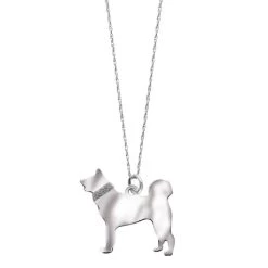 Sterling Silver Dog Breed Necklace -Fashion Paradise HX2252 AK