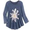 Watercolor Daisy Tunic