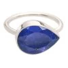 Blue Lapis Teardrop Ring