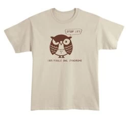 Irritable Owl T-Shirt Or Sweatshirt -Fashion Paradise HZ5141T