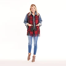 Scottish Tartan Plaid Wool Pocket Scarf - Black Watch (Green) 5 Scottish Tartan Plaid Wool Pocket Scarf - Black Watch (Green) - Image 5