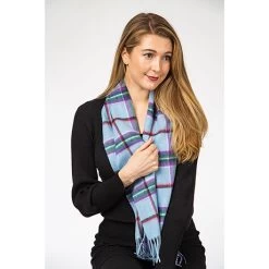 World Peace Tartan Scarf 18 World Peace Tartan Scarf -Fashion Paradise HZ7292 b
