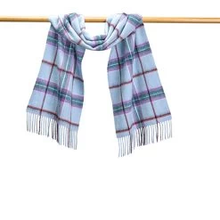 World Peace Tartan Scarf 15 World Peace Tartan Scarf -Fashion Paradise HZ7292 g
