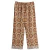 Soft Cotton Lounge Capris - Gold