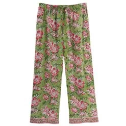 Soft Cotton Lounge Capris -Fashion Paradise HZ9337 GREEN