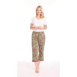 Soft Cotton Lounge Capris -Fashion Paradise HZ9337 GR 0002