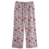 Soft Cotton Lounge Capris - Pink